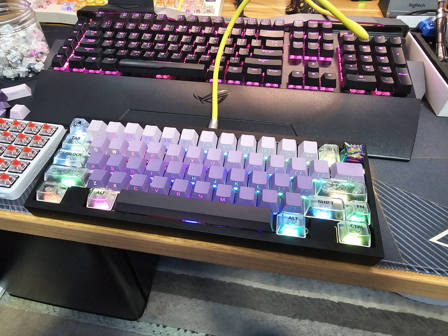QK60 Custom Keyboard ขนาด 60% - Image 3