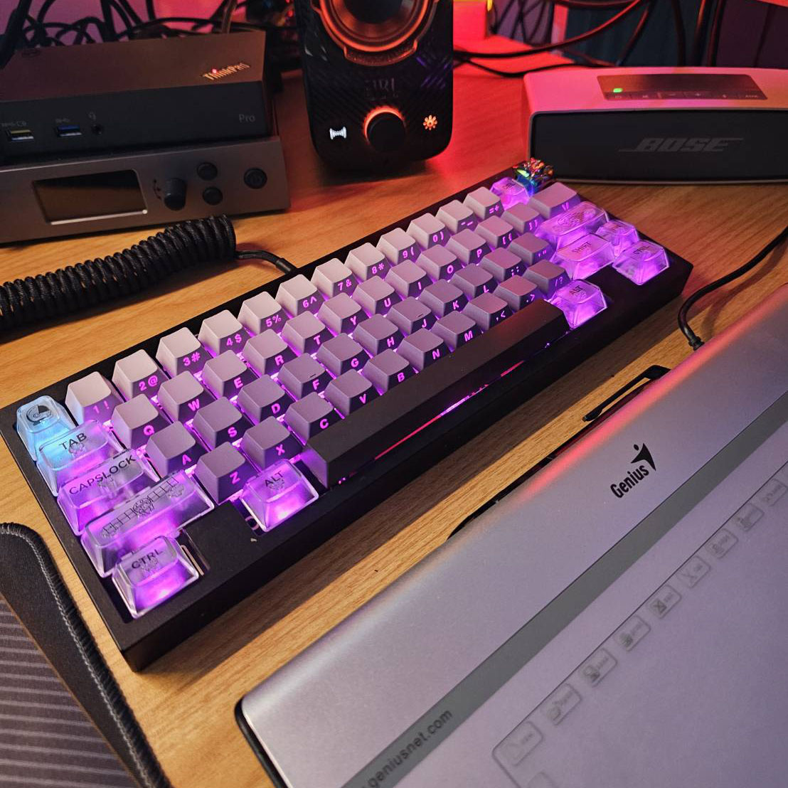 QK60 Custom Keyboard ขนาด 60%